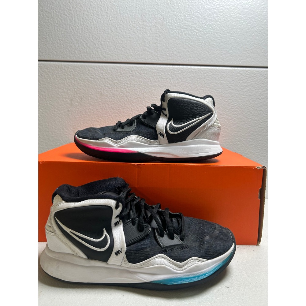 Nike Kyrie Infinity Black White Pink Blue Basketball Shoes 8w #2755